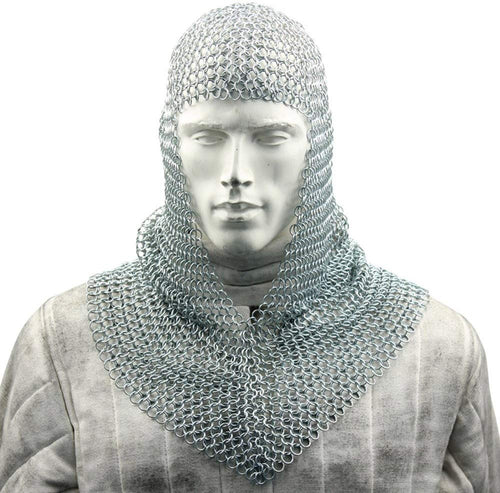 Battle Ready Chain Mail Coif Armor